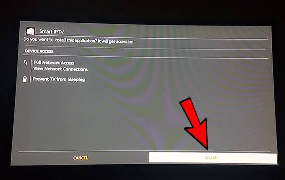 installing the smart iptv app on the firestick