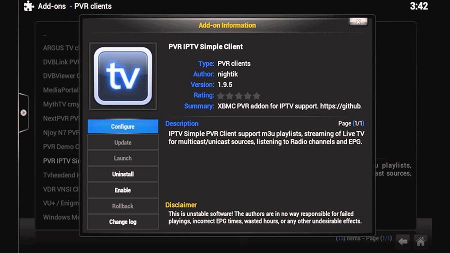 pvr simple client now tv box