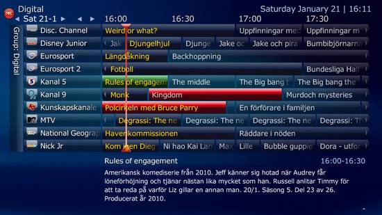 EPG TV Guide