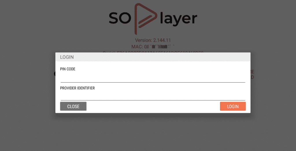 enter pin code and provider id