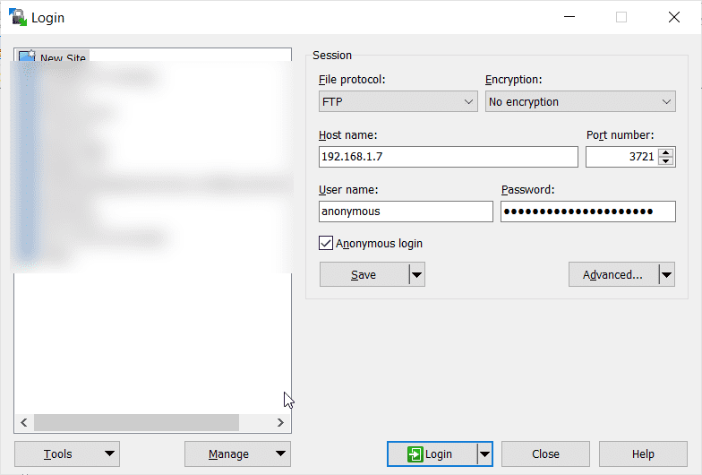 winscp login for retroarch app