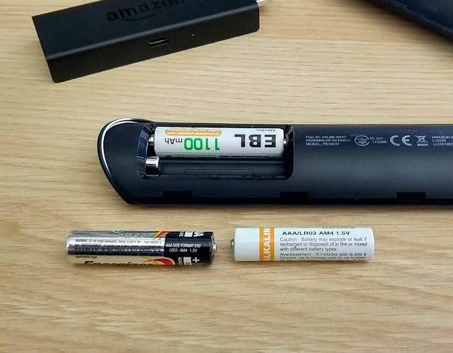 removing firestick batteries